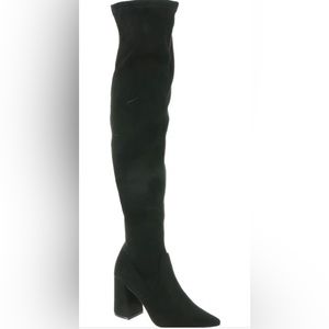 Steve Madden thigh, high suede boots